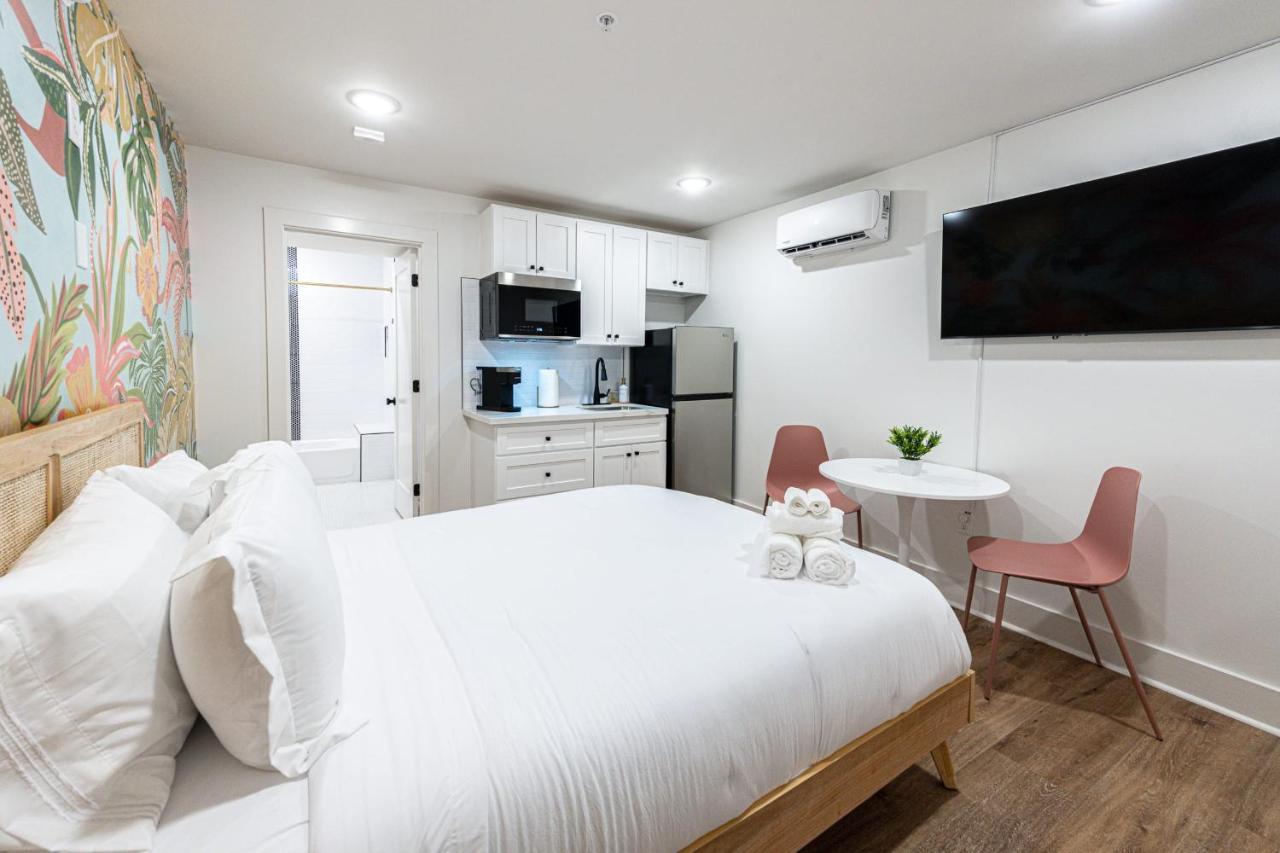 גלווסטון Pastel Tropics Studio Apartment מראה חיצוני תמונה