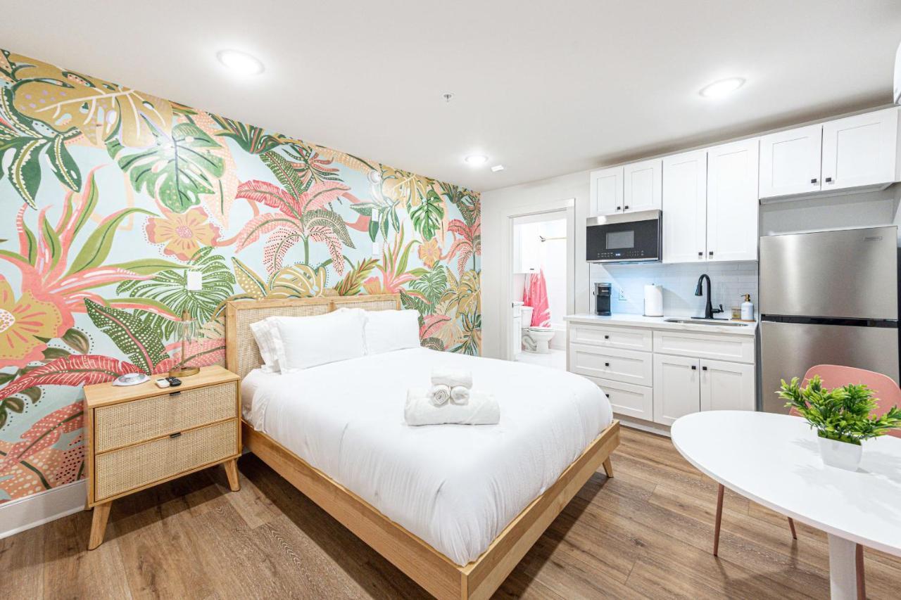 גלווסטון Pastel Tropics Studio Apartment מראה חיצוני תמונה